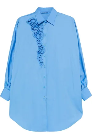 ERMANNO SCERVINO Shirts Clear Blue