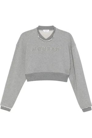 Alexander McQueen Sweaters Grey
