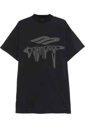 Balenciaga T-Shirts And Polos Black