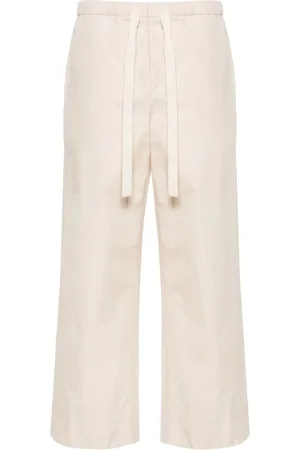 Max Mara Trousers White