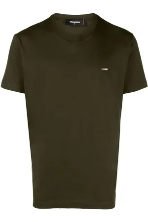 Dsquared2 Logo-plaque cotton T-shirt