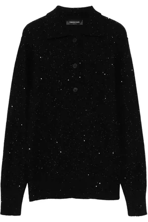 Fabiana Filippi Sequin-embellished polo top