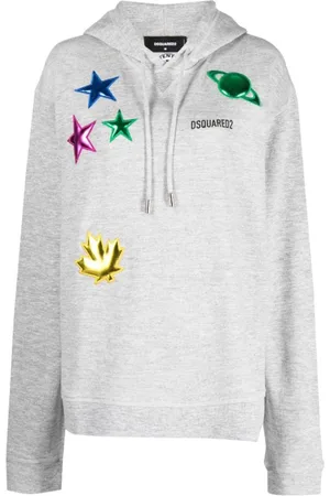 Dsquared2 Cool patch-detail hoodie