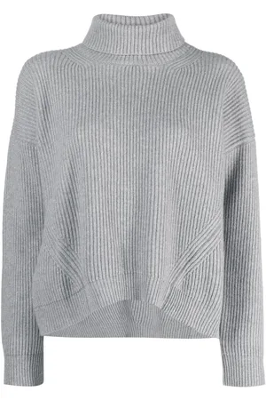 PESERICO SIGN Roll-neck silk-wool blend jumper