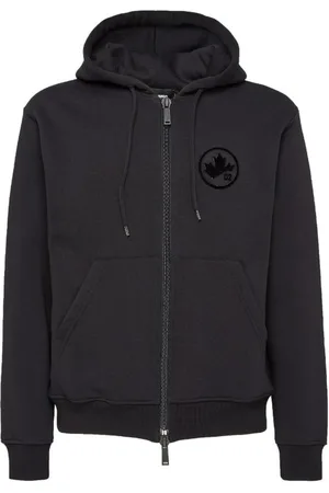 Dsquared2 Zip-up cotton hoodie