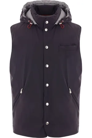 Brunello Cucinelli Hooded down gilet