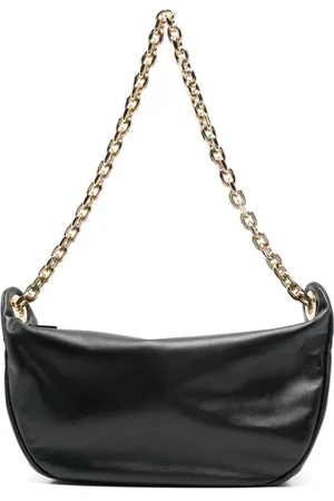 Fabiana Filippi Eyelet-detail mini leather tote bag
