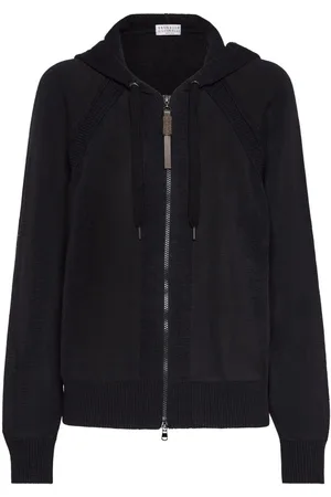 Brunello Cucinelli Zip-up hooded cardigan