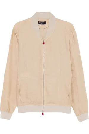 Kiton Linen bomber jacket