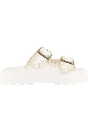 Mou Dames Eva One-Piece Slide Two-Buckle