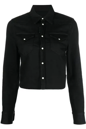 Dsquared2 Cropped denim shirt