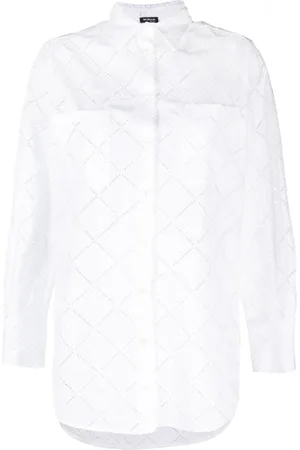 Kiton Perforated long-sleeved shirt