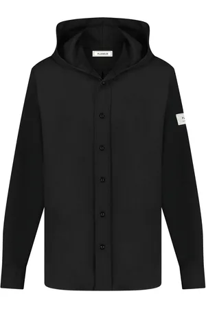 FLÂNEUR Atelier Hooded Shirt | Black