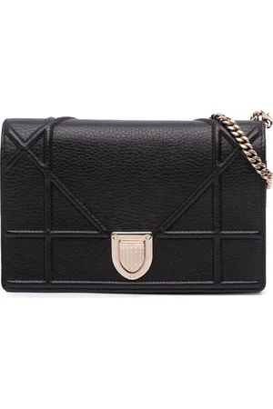 Dior 2018 Grained Calfskin ama Wallet on Chain