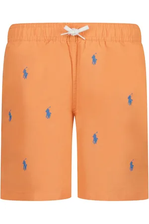 Ralph Lauren Kinder Jongens Zwemkleding In Oranje