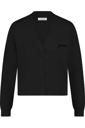 FLÂNEUR Signature Cardigan | Black