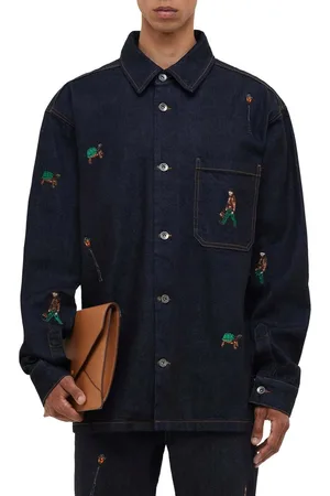 FLÂNEUR Relics Shirt | Raw Denim