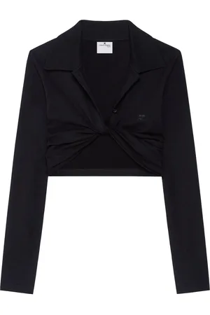 Courrèges T-shirts and Polos Black