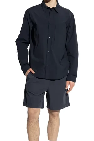 Woolrich Poplin Shorts GD Melton Blue