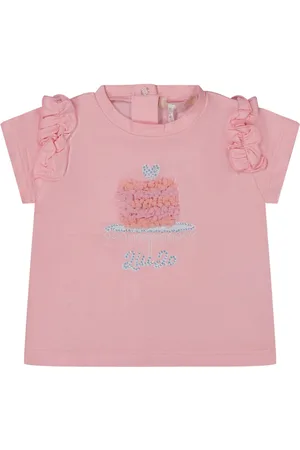 Liu Jo Baby Meisjes T-Shirt In Roze