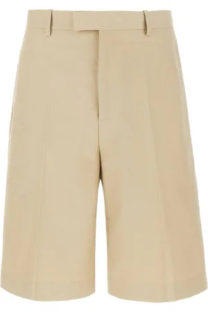 Salvatore Ferragamo Cappuccino cotton bermuda shorts