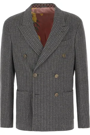 Etro Multicolor wool blend blazer