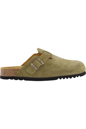 Scholl Heren Olivier Pantoffel Groen
