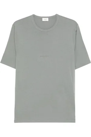 Saint Laurent T-Shirts And Polos Grey
