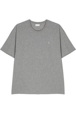 Saint Laurent T-Shirts And Polos Grey