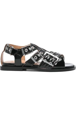 Ganni Sandals Black