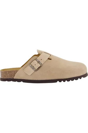 Scholl Heren Olivier Pantoffel Dark Beige