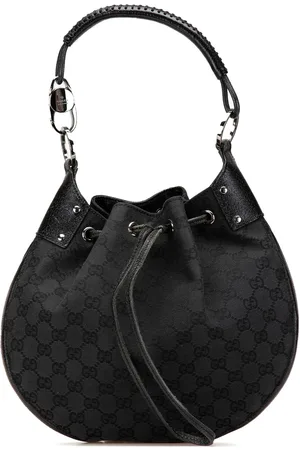 Gucci 2000-2015 GG Canvas Drawstring Hobo