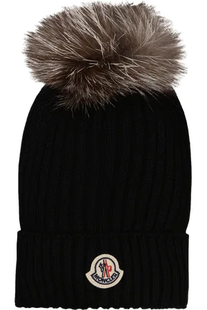 Moncler Kinder Unisex Muts Zwart