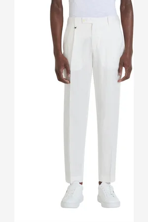 Antony Morato TROUSERS LUIS REGULAR FIT IN SLUB LINEN VISCOSE BLEND FABRIC