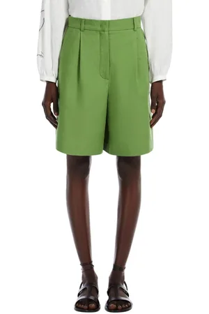Max Mara Weekend Ecuba Green Bermuda Shorts Green