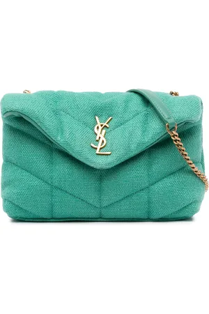 Saint Laurent 2021 Toy Canvas Loulou Puffer Crossbody