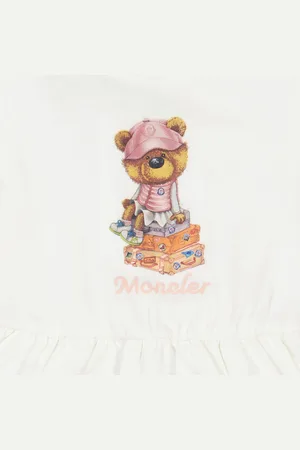 Moncler Baby Meisjes Jurk In Wit