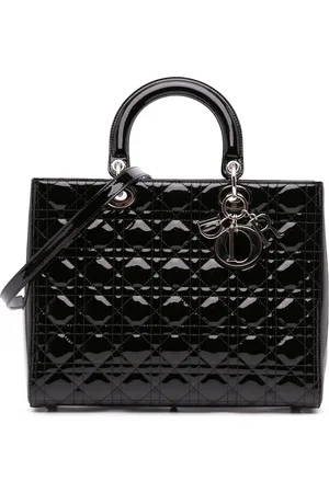 Dior 2015 Large Patent Cannage Lady