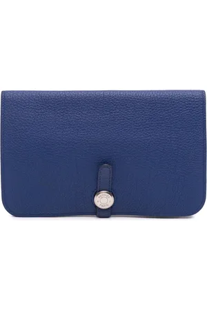 Hermès Clemence Dogon Wallet GM