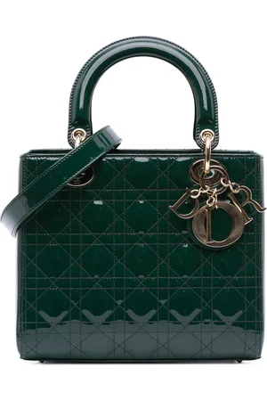 Dior 2020 Medium Patent Cannage Lady