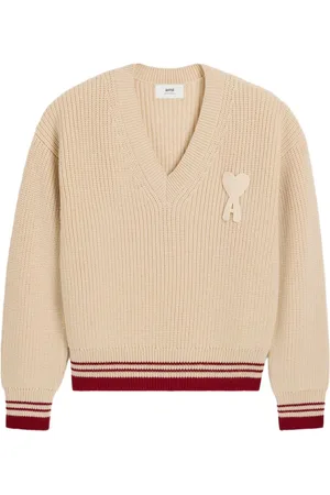 Ami Sweaters White Cream