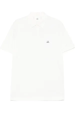 C.P. Company Stretch piquet logo polo divers