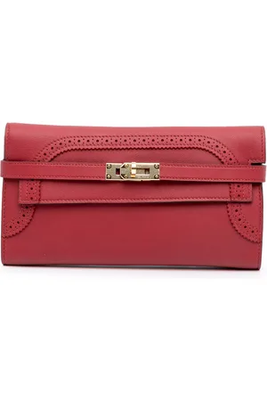 Hermès 2016 Swift Ghillies Kelly Longue Wallet
