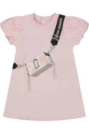 Marc Jacobs Baby Meisjes Jurk In Licht Roze
