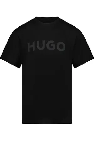 HUGO BOSS Kinder Jongens T-Shirt In Zwart