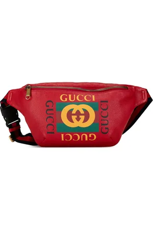 Gucci 2000-2015 Leather Logo Belt Bag
