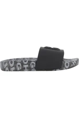 HUGO BOSS Kinder Jongens Slippers in Zwart