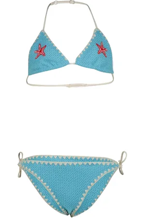 MC2 SAINT BARTH Kinder Meisjes Zwemkleding In Licht Blauw