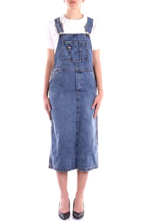 Dickies Dresses Rinsed Blue