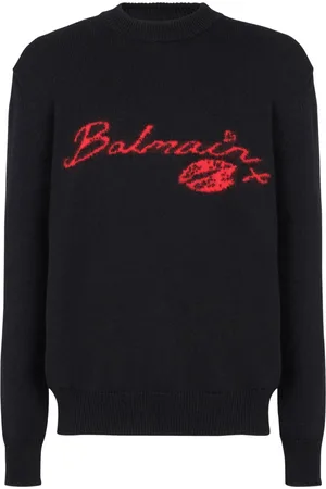 Balmain Sweaters Black